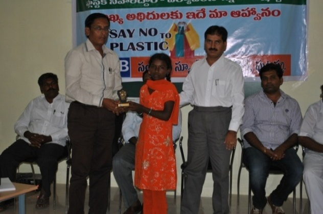 "No Plastic" awareness campaign